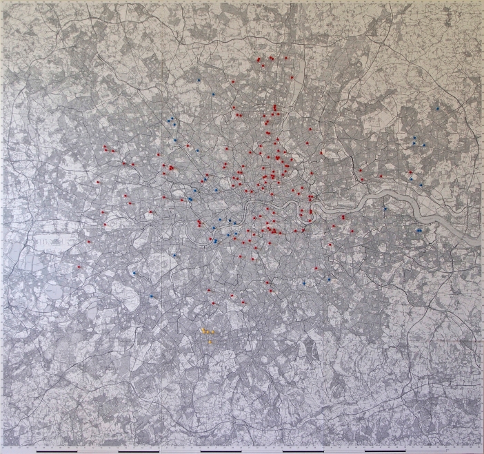 ASH map of London's Estate Regeneration Programme